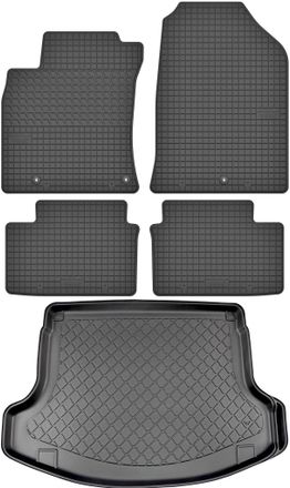 OEM Hyundai I30 Iii Pd Fastback Desde Diciembre De 2017. Juego De Alfombrillas De Goma Para Coche + Alfombrilla Para Maletero
