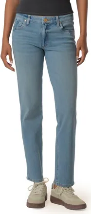 Kut from the Kloth Stevie Mid Rise Straight Leg Jeans in Certify at Nordstrom, Size 14