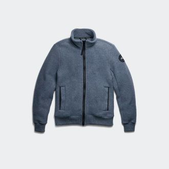 Canada Goose Lawson Fleece Jacket Black Disc (Men, Quarry Grey, XXL)
