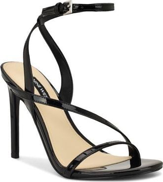 Nine West Miorla Ankle Strap Sandal in Black at Nordstrom, Size 7.5