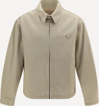 Prada Denim Blouson Jacket Male 48
