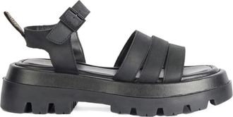 Barbour Luna sandalen met dikke zool