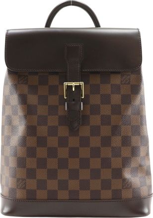 Louis Vuitton Brown Damier Canvas Backpack (Pre-Owned)