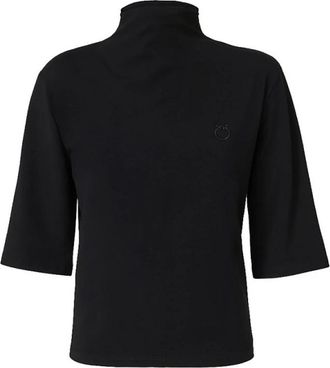 Pinko Macchina Top - Dames - Longsleeves - Zwart - L - Tops