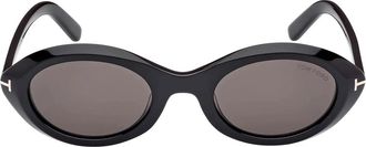 Tom Ford Sunglasses Ft1186 01 A Carmen Black/Grey Women