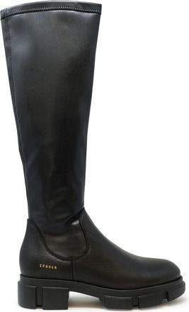 Copenhagen black Vegan Leather Stretch Boots