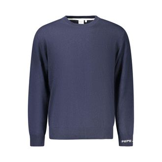 Pepe Jeans London Blauw Katoenen Heren Trui