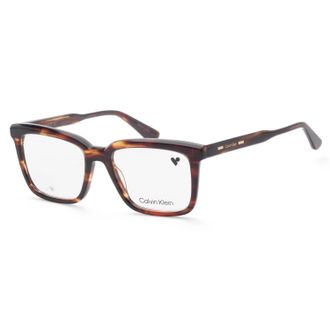 Calvin Klein Unisex 53 mm Brown Opticals