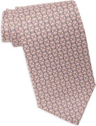 Brooks Brothers Horsebit Silk Tie in Lt Pink at Nordstrom Rack