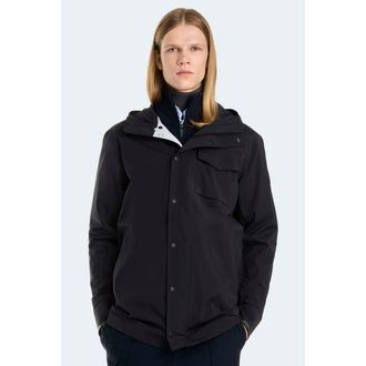Canada Goose Nanaimo Rain Jacket in Black at Nordstrom, Size Xxx-Large