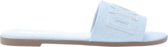 DKNY Dames/Dames Willow Platte Sliders (Lichtblauw)
