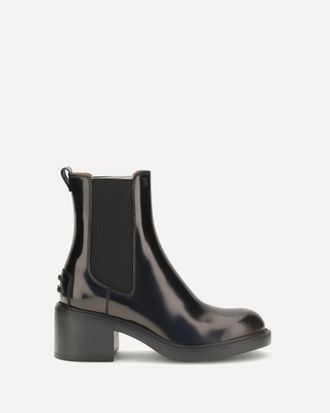 Tod's Leather Boots Female 37.5