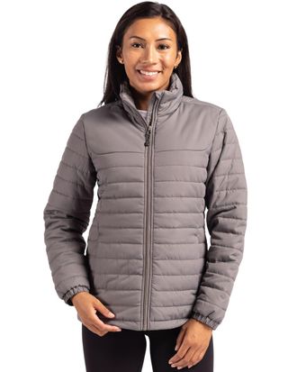 Clique Elevation Eco Full Zip Womens Puffer Jacket