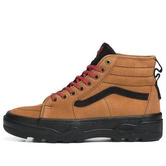 Vans SK8-HI Hiker Suede Sentry Brown Black Red VN0A5KY5Y49