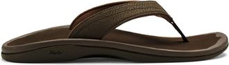Olukai Womens Ohana Flip-Flops Brown 11