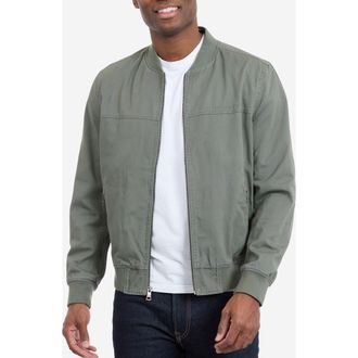Tommy Hilfiger Cotton Bomber Jacket in Military at Nordstrom Rack, Size Xx-Large