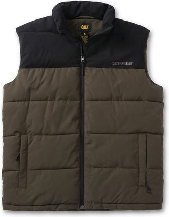 CAT Caterpillar Mens Arctic Zone Vest (L) (Moss)