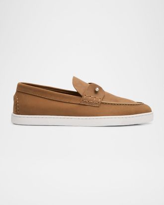 Christian Louboutin Chambeliboat Donna Leather Boat Shoes