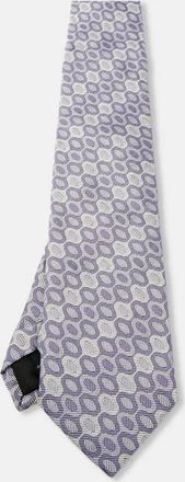 S.T. Dupont S. t. Dupont Lavender Jacquard Silk Tie