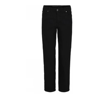 C.Ro Black Straight Leg Trousers - female - C.Ro - Straight Trousers - Black - 5XL - Trousers