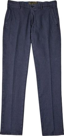 Incotex Chinos - Heren - Chinos - Blauw - W38 - Katoen - Broeken