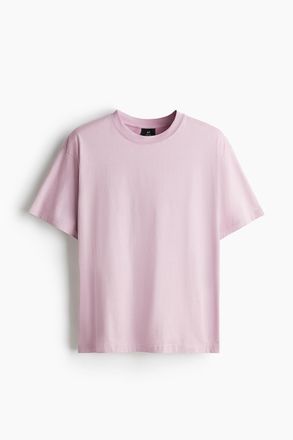 H&M T-Shirt in Loose Fit - Pink