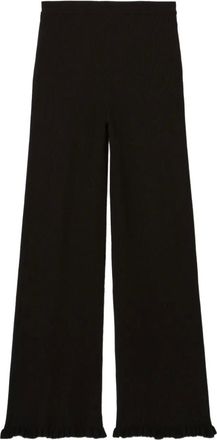 Claudie Pierlot Pantaloni a coste - Nero