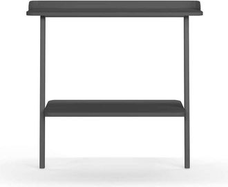 HERDASA Herdasa - Recibidor Modelo 787 Acabado Grafito, 87.5 Cm (alto) X 111 Cm (ancho) X 31 Cm (prof.)