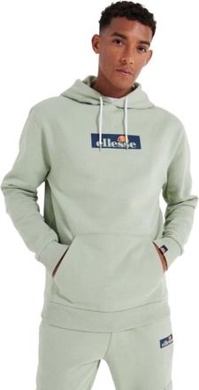 Ellesse Groene Crested Sweater - Heren - Hoodies - Groen - L - Hoodies & sweatvesten