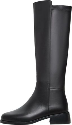 Cesare Gaspari Klassieke kniehoge laarzen Svi - Dames - Schoenen - Zwart - Maat: 41 EU Leer