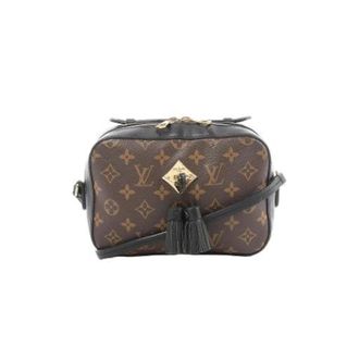 Louis Vuitton Pre-owned Cross Body Bags, female, Brown, Size: ONE SIZE Pre-owned Saintonge Crossbody Bag