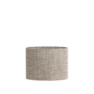 Light & Living Pantalla De L&aacute;mpara - Okavi - Marr&oacute;n - Textil - - Light&living