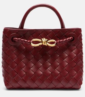 Bottega Veneta Andiamo Mini leather top-handle bag