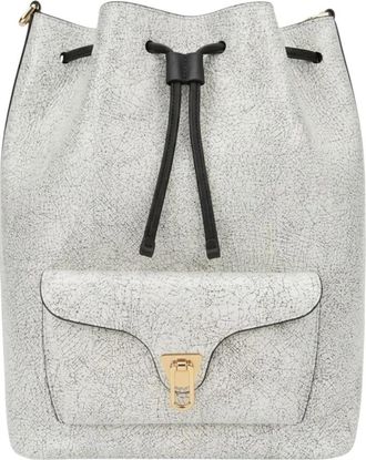 Coccinelle Bucket Bag - Dames - Schoudertassen - Wit - ONE Size - Tassen