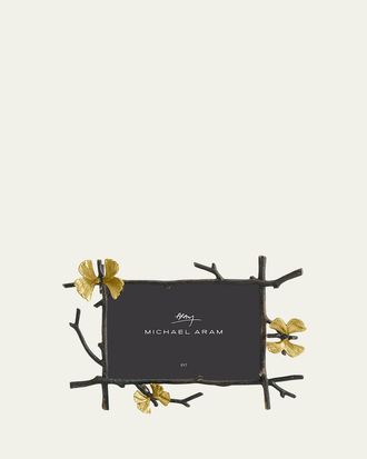 Michael Aram Butterfly Ginkgo 5 x 7 Picture Frame