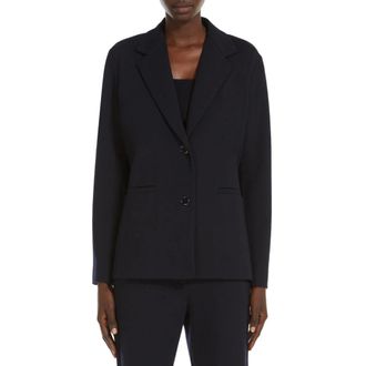 Max Mara Dames, Jassen, Blauw, Maat: XS Jersey