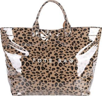 Generic PVC Trendy Tote Bag Large Capacity Vintage Shoulder Bag Waterproof Casual Underarm Bag Travel Shopping Commute Bag