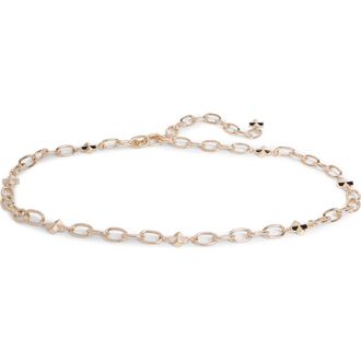 Kate Spade New York spade charm chain belt in Polished Gold at Nordstrom Rack, Size Large/x-Large