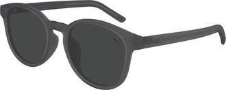 Puma PU0500SA Asian Fit 002 Mens Sunglasses Grey Size 53 - Free RX Lenses - Free RX Lenses