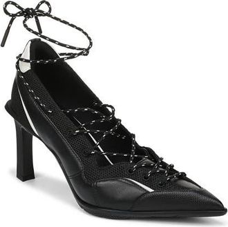 Naturalizer x June Ambrose Zyra Pointed Toe Sneaker Pump in Black at Nordstrom, Size 8.5