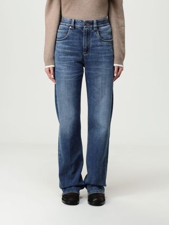 Brunello Cucinelli Jeans BRUNELLO CUCINELLI Woman color Blue