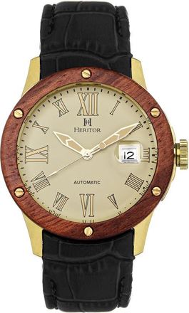 Heritor Everest Beige Dial Mens Watch HERHS1602