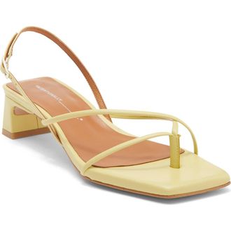Intentionally blank Fifi Slingback Sandal in Butter at Nordstrom, Size 10Us
