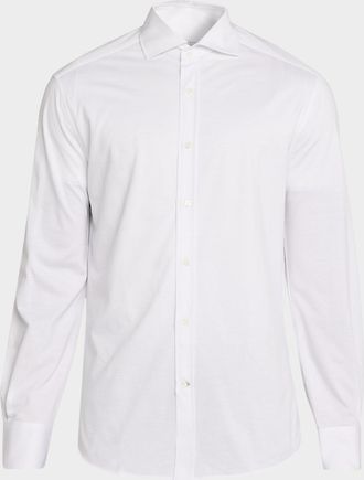Brunello Cucinelli Men & apos;s Long-Sleeve Shirt