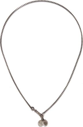 Werkstatt M&uuml;nchen Zilveren Hanger Ketting - Dames - Kettingen - Grijs - ONE Size - Accessoires