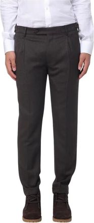 Berwich Pantalon - Heren - Broeken - Bruin - Maat: L Leer