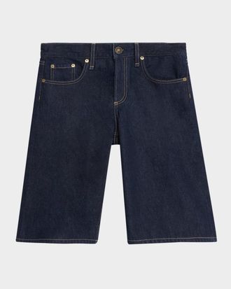 Rag & Bone Ariel Knee-Length Denim Shorts