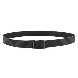 Burberry Louis 35 Check Reversible Belt, Size One Size