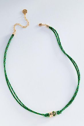 Anthropologie Maeve Corded Donut Necklace