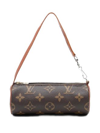 Louis Vuitton 2021-2025 Monogram Papillon Pochette handbag - women - Fabric - One Size - Brown